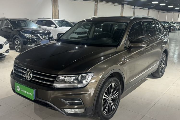 Used Volkswagen Tiguan L 2019 330TSI Automatic Two-Wheel Drive Panoramic Comfort Edition China V Standard Guazi used car, China used car export, Used car for sale, Used cars, Cheapest cars for sale