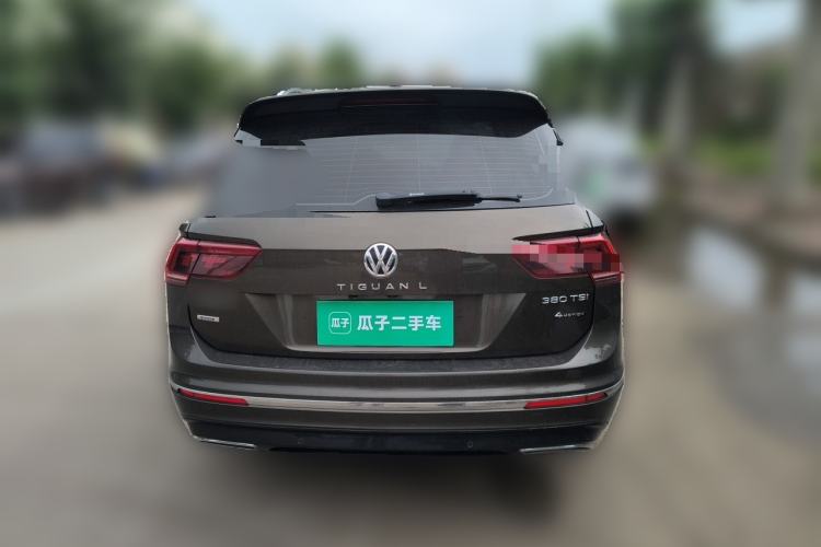 Used Volkswagen Tiguan L 2019 380TSI Automatic All-Wheel Drive R-Line Flagship Edition China VI Standard Rear