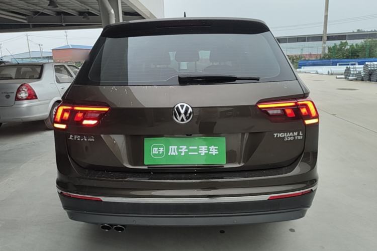 Used Volkswagen Tiguan L 2019 Updated Version 330TSI Automatic Two-Wheel Drive Panoramic Comfort Edition China VI Standard Rear