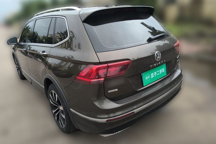 Used Volkswagen Tiguan L 2019 380TSI Automatic All-Wheel Drive R-Line Flagship Edition China VI Standard Rear Left 45 Deg