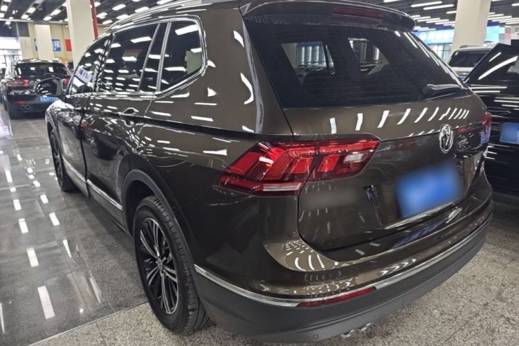 Used Volkswagen Tiguan L 2019 330TSI Automatic Two-Wheel Drive Panoramic Comfort Edition China VI Standard Rear Left 45 Deg