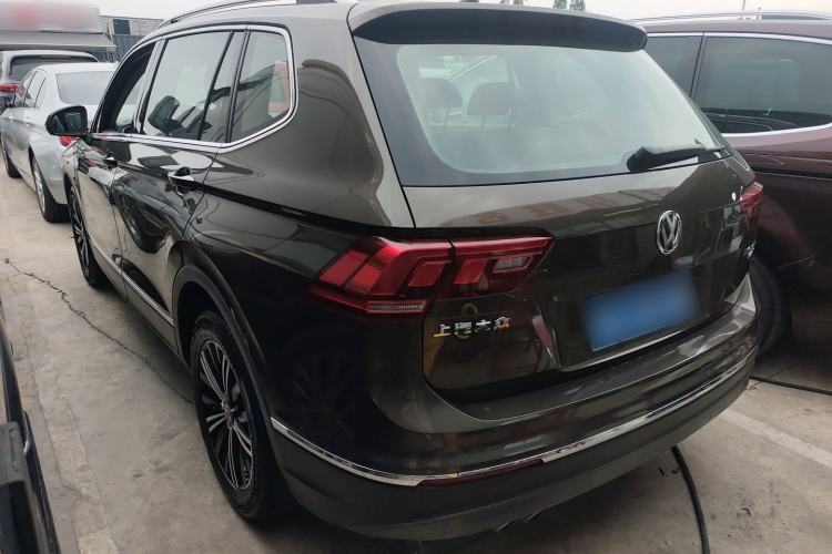 Used Volkswagen Tiguan L 2019 Updated Version 330TSI Automatic Two-Wheel Drive Panoramic Comfort Edition China VI Standard Rear Left 45 Deg