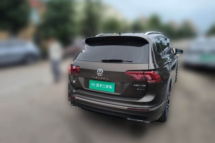 Used Volkswagen Tiguan L 2019 380TSI Automatic All-Wheel Drive R-Line Flagship Edition China VI Standard Rear Right 45 Deg