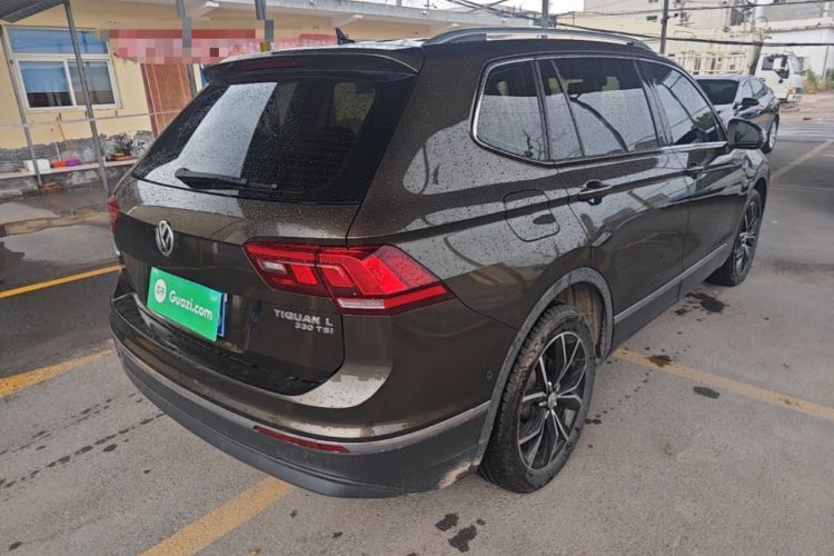 Used Volkswagen Tiguan L 2019 330TSI Automatic Two-Wheel Drive Smart Luxury Version China V Emission Standard Rear Right 45 Deg