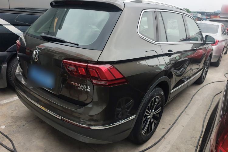 Used Volkswagen Tiguan L 2019 Updated Version 330TSI Automatic Two-Wheel Drive Panoramic Comfort Edition China VI Standard Rear Right 45 Deg