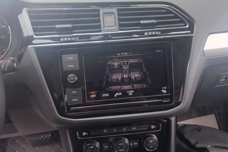 Used Volkswagen Tiguan L 2019 330TSI Automatic Two-Wheel Drive Panoramic Comfort Edition China VI Standard Audio And AC Panel
