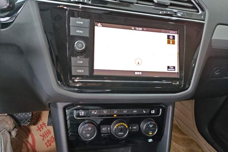 Used Volkswagen Tiguan L 2019 330TSI Automatic Two-Wheel Drive Smart Luxury Version China V Emission Standard Audio And AC Panel