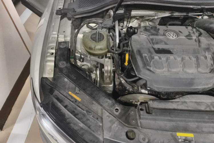 Used Volkswagen Tiguan L 2019 330TSI Automatic Two-Wheel Drive Panoramic Comfort Edition China VI Standard Engine Bay Right