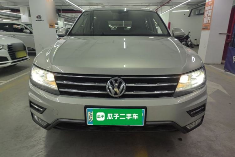 Used Volkswagen Tiguan L 2019 Updated Version 330TSI Automatic Two-Wheel Drive Panoramic Comfort Edition China VI Standard Front