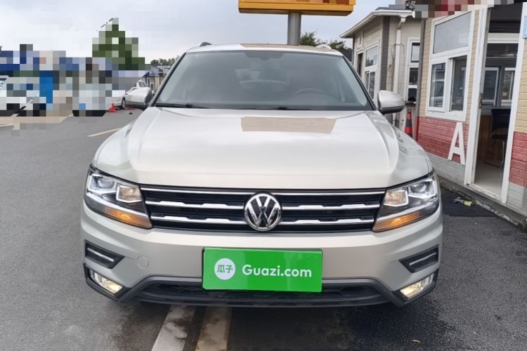 Used Volkswagen Tiguan L 2019 Revised Version 280TSI Automatic Two-Wheel Drive Panoramic Comfort Edition China VI Standard Front