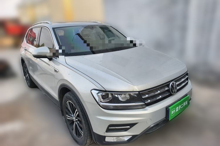 Used Volkswagen Tiguan L 2019 330TSI Automatic Two-Wheel Drive Panoramic Comfort Edition China VI Standard Front Right 45 Deg