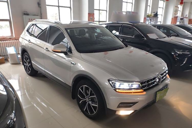 Used Volkswagen Tiguan L 2019 380TSI Automatic All-Wheel Drive Intelligent Luxury Version China V Standard Front Right 45 Deg