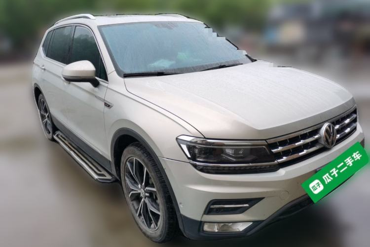 Used Volkswagen Tiguan L 2019 380TSI Automatic All-Wheel Drive Luxury Edition China VI Standard Front Right 45 Deg