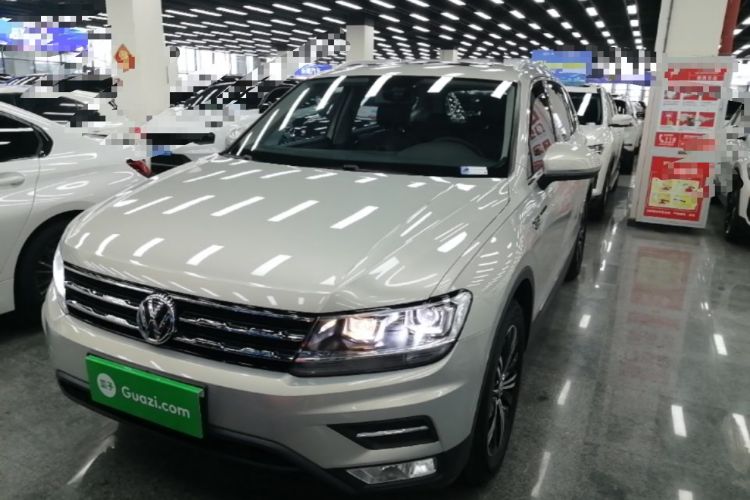 Used Volkswagen Tiguan L 2019 Updated Version 330TSI Automatic Two-Wheel Drive Panoramic Comfort Edition China VI Standard Front