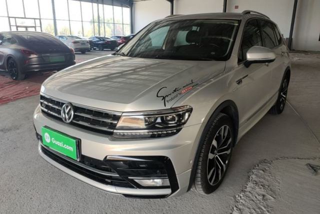 Used Volkswagen Tiguan L 2019 330TSI Automatic Two-Wheel Drive R-Line Flagship Model China VI Standard