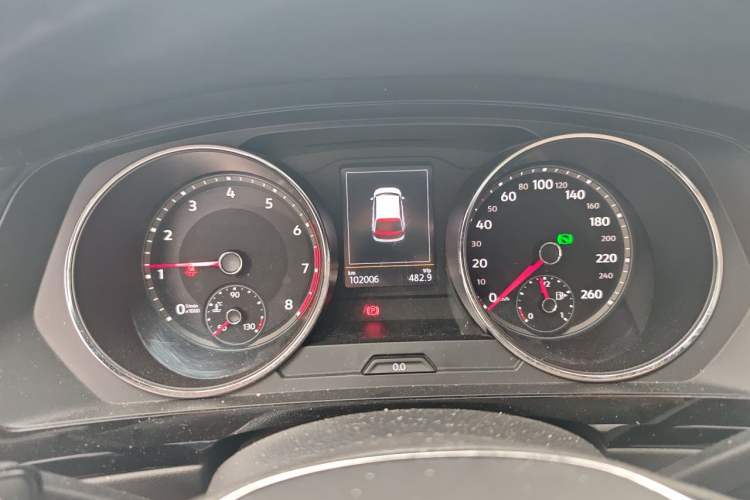 Used Volkswagen Tiguan L 2019 330TSI Automatic Two-Wheel Drive Smart Luxury Version China VI Standard Instrument Cluster