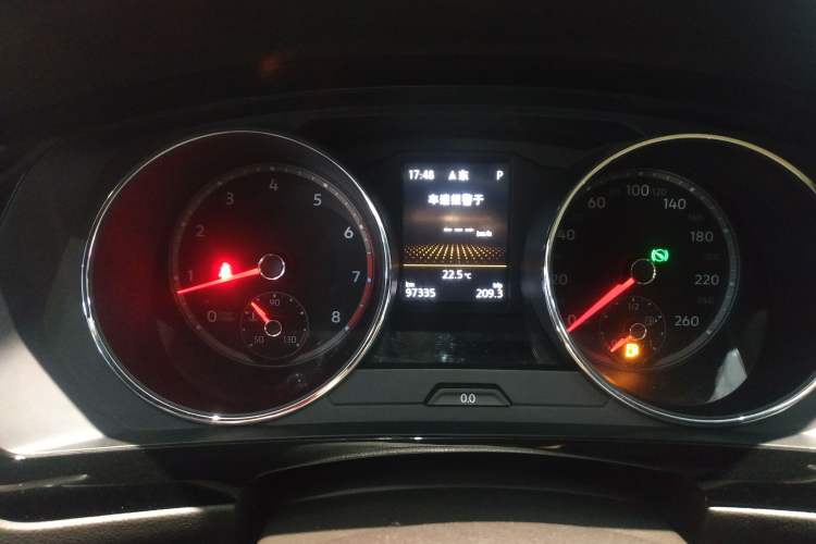 Used Volkswagen Tiguan L 2019 330TSI Automatic Two-Wheel Drive Smart Luxury Version China V Emission Standard Instrument Cluster