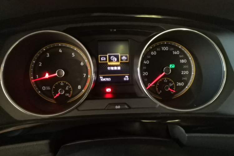 Used Volkswagen Tiguan L 2019 330TSI Automatic Two-Wheel Drive Panoramic Comfort Edition China VI Standard Instrument Cluster