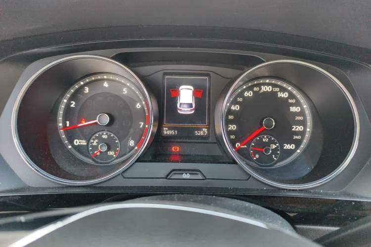 Used Volkswagen Tiguan L 2019 330TSI Automatic Two-Wheel Drive Panoramic Comfort Edition China VI Standard Instrument Cluster