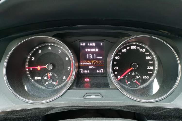 Used Volkswagen Tiguan L 2019 380TSI Automatic All-Wheel Drive Luxury Edition China VI Standard Instrument Cluster