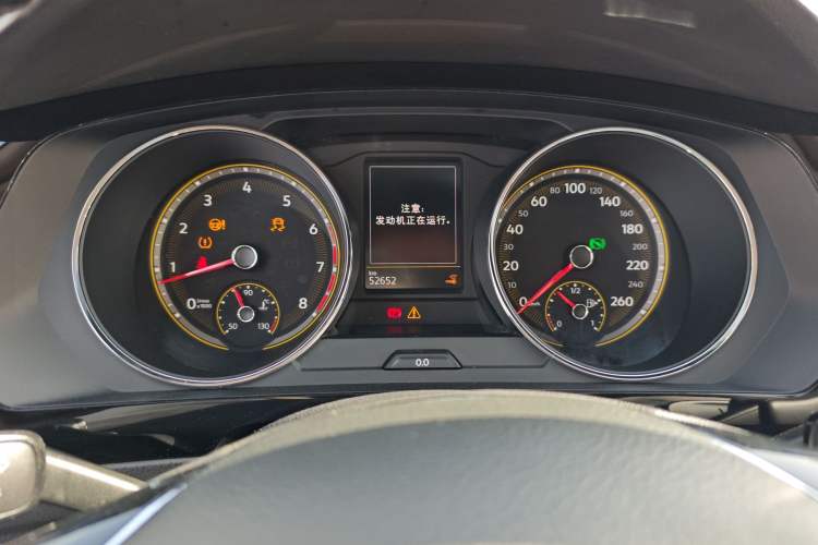Used Volkswagen Tiguan L 2019 Revised Version 280TSI Automatic Two-Wheel Drive Panoramic Comfort Edition China VI Standard Instrument Cluster
