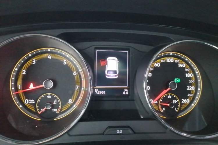 Used Volkswagen Tiguan L 2019 Updated Version 330TSI Automatic Two-Wheel Drive Panoramic Comfort Edition China VI Standard Instrument Cluster