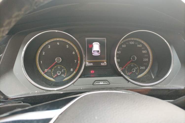 Used Volkswagen Tiguan L 2019 330TSI Automatic Two-Wheel Drive Panoramic Comfort Edition China VI Standard Instrument Cluster