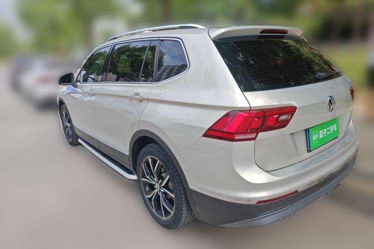 Used Volkswagen Tiguan L 2019 330TSI Automatic Two-Wheel Drive Smart Luxury Version China VI Standard Rear Left 45 Deg