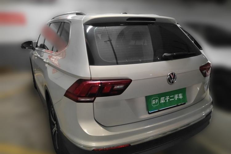 Used Volkswagen Tiguan L 2019 330TSI Automatic Two-Wheel Drive Panoramic Comfort Edition China V Standard Rear Left 45 Deg