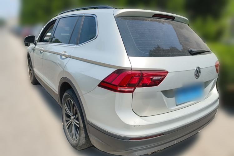 Used Volkswagen Tiguan L 2019 330TSI Automatic Two-Wheel Drive Luxury Edition China VI Standard Rear Left 45 Deg