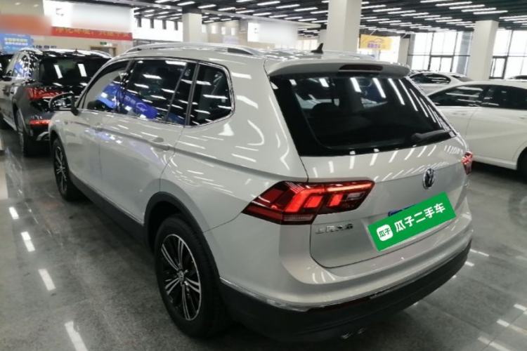 Used Volkswagen Tiguan L 2019 Updated Version 330TSI Automatic Two-Wheel Drive Panoramic Comfort Edition China VI Standard Rear Left 45 Deg