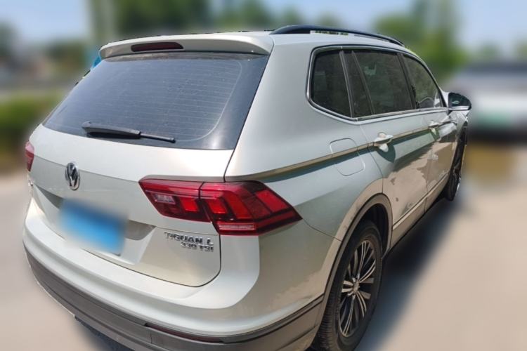 Used Volkswagen Tiguan L 2019 330TSI Automatic Two-Wheel Drive Luxury Edition China VI Standard Rear Right 45 Deg