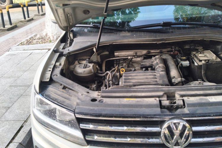 Used Volkswagen Tiguan L 2019 280TSI Automatic Two-Wheel Drive Panoramic Comfort Edition China V Standard Engine Bay Right