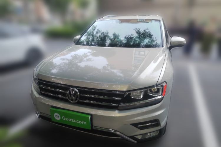 Used Volkswagen Tiguan L 2019 330TSI Automatic Two-Wheel Drive Smart Luxury Version China V Emission Standard Front