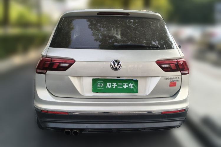 Used Volkswagen Tiguan L 2019 280TSI Automatic Two-Wheel Drive Panoramic Comfort Edition China V Standard Rear