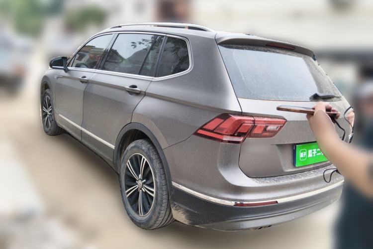Used Volkswagen Tiguan L 2019 Updated Version 330TSI Automatic Two-Wheel Drive Panoramic Comfort Edition China VI Standard Rear Left 45 Deg