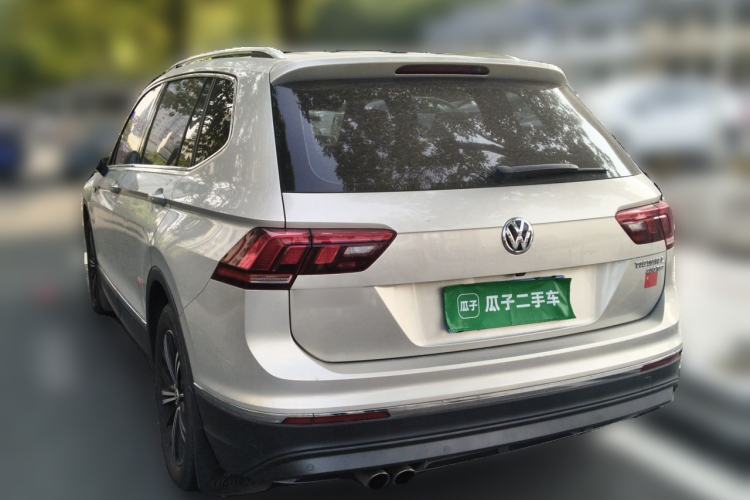 Used Volkswagen Tiguan L 2019 280TSI Automatic Two-Wheel Drive Panoramic Comfort Edition China V Standard Rear Left 45 Deg