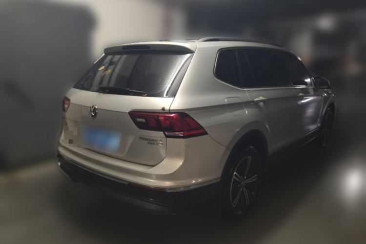Used Volkswagen Tiguan L 2019 330TSI Automatic Two-Wheel Drive Panoramic Comfort Edition China VI Standard Rear Right 45 Deg