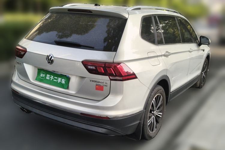 Used Volkswagen Tiguan L 2019 280TSI Automatic Two-Wheel Drive Panoramic Comfort Edition China V Standard Rear Right 45 Deg