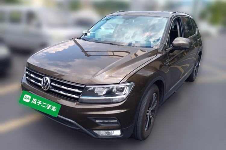 Used Volkswagen Tiguan L 2019 Updated Version 330TSI Automatic Two-Wheel Drive Panoramic Comfort Edition China VI Standard Guazi used car, China used car export, Used car for sale, Used cars, Cheapest cars for sale