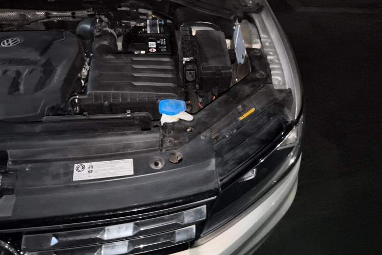 Used Volkswagen Tiguan L 2019 Updated Version 330TSI Automatic Two-Wheel Drive Panoramic Comfort Edition China VI Standard Engine Bay Left