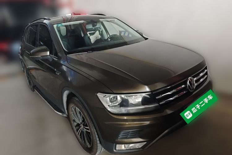 Used Volkswagen Tiguan L 2019 330TSI Automatic Two-Wheel Drive Luxury Edition China VI Standard Front Right 45 Deg