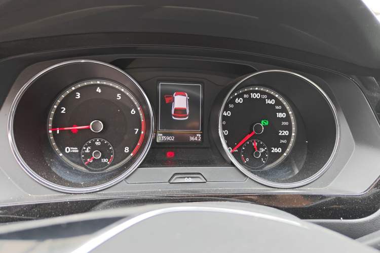 Used Volkswagen Tiguan L 2019 330TSI Automatic Two-Wheel Drive Smart Luxury Version China V Emission Standard Instrument Cluster