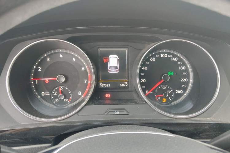 Used Volkswagen Tiguan L 2019 330TSI Automatic Two-Wheel Drive Panoramic Comfort Edition China VI Standard Instrument Cluster