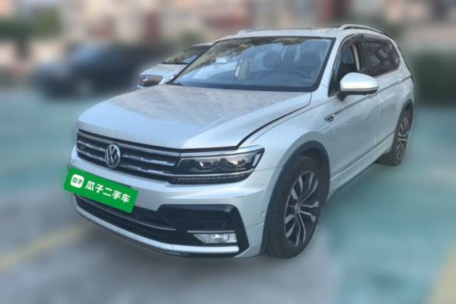Used Volkswagen Tiguan L 2019 330TSI Automatic Two-Wheel Drive R-Line Flagship Model China VI Standard