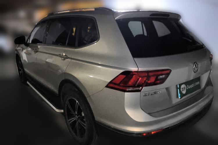 Used Volkswagen Tiguan L 2019 Updated Version 330TSI Automatic Two-Wheel Drive Panoramic Comfort Edition China VI Standard Rear Left 45 Deg