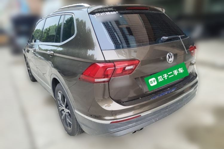 Used Volkswagen Tiguan L 2019 Revised Version 330TSI Automatic Two-Wheel Drive Intelligent Luxury Edition China V Standard Rear Left 45 Deg