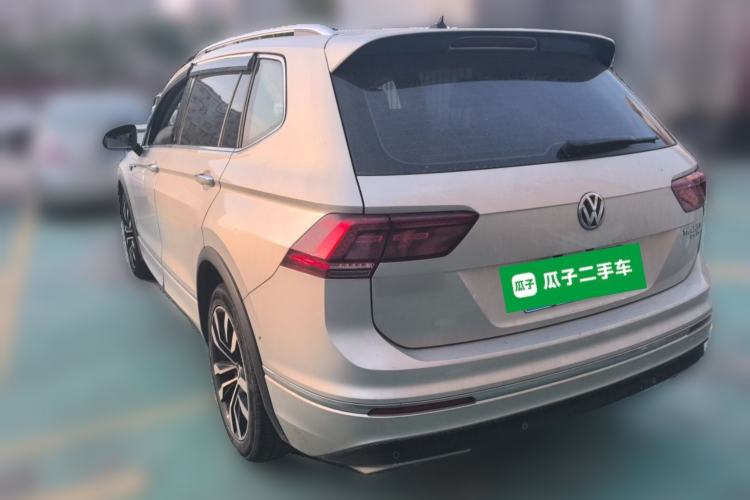 Used Volkswagen Tiguan L 2019 330TSI Automatic Two-Wheel Drive R-Line Flagship Model China VI Standard Rear Left 45 Deg