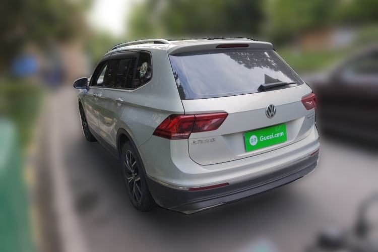 Used Volkswagen Tiguan L 2019 380TSI Automatic All-Wheel Drive Luxury Edition with 7 Seats China VI Standard Rear Left 45 Deg