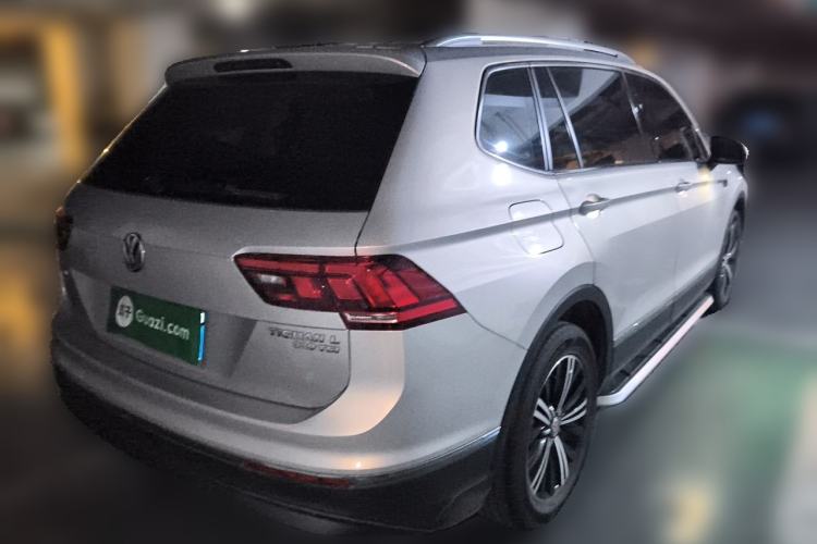 Used Volkswagen Tiguan L 2019 Updated Version 330TSI Automatic Two-Wheel Drive Panoramic Comfort Edition China VI Standard Rear Right 45 Deg